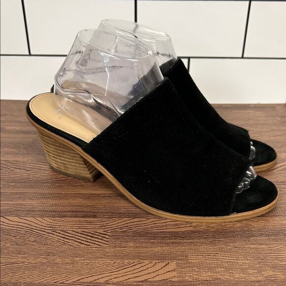 Marc Fisher Women’s 9.5 Black Slip On Sandals Heels
Slides Versatile Neutral - Picture 1 of 8